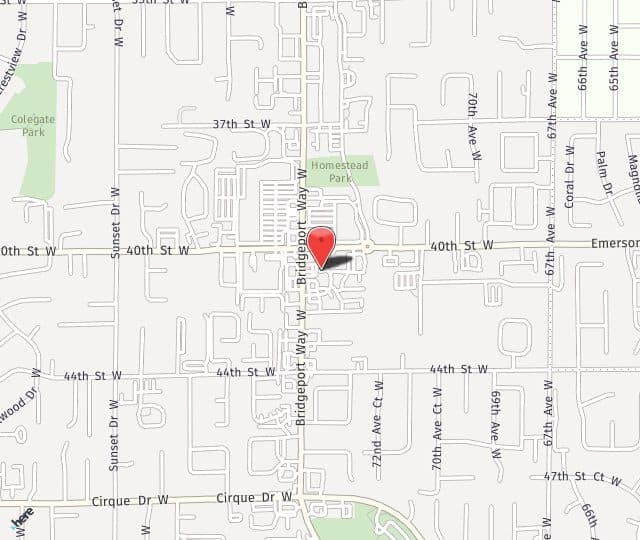 Location Map: 4103 Bridgeport Way W University Place, WA 98466
